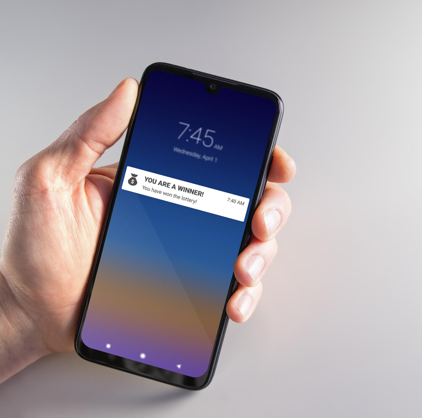 Lotteriebetrug. Gewinnspiel Betrug